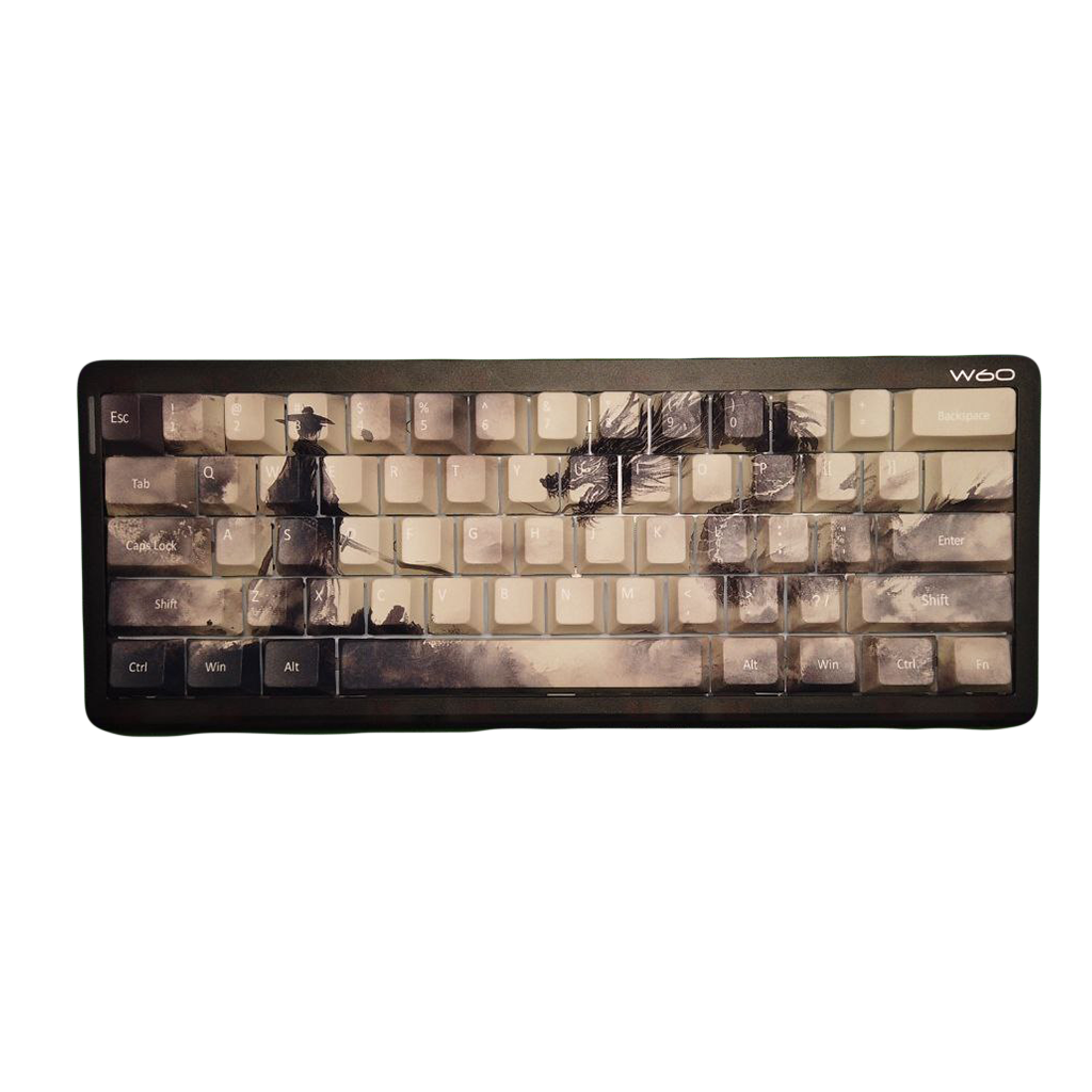 کیبورد کاستوم Wraith W60 Wigenzo Edition سامورایی