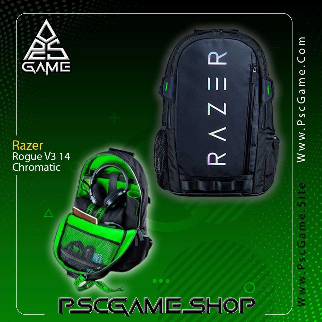 کوله پشتی Razer Rogue v3 14inch Chromatic